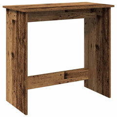 vidaXL Desk Old Wood 80x40x75 cm Engineered Wood 2