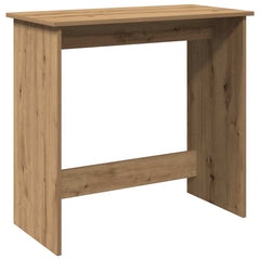 vidaXL Desk Artisan Oak 80x40x75 cm Engineered Wood 2