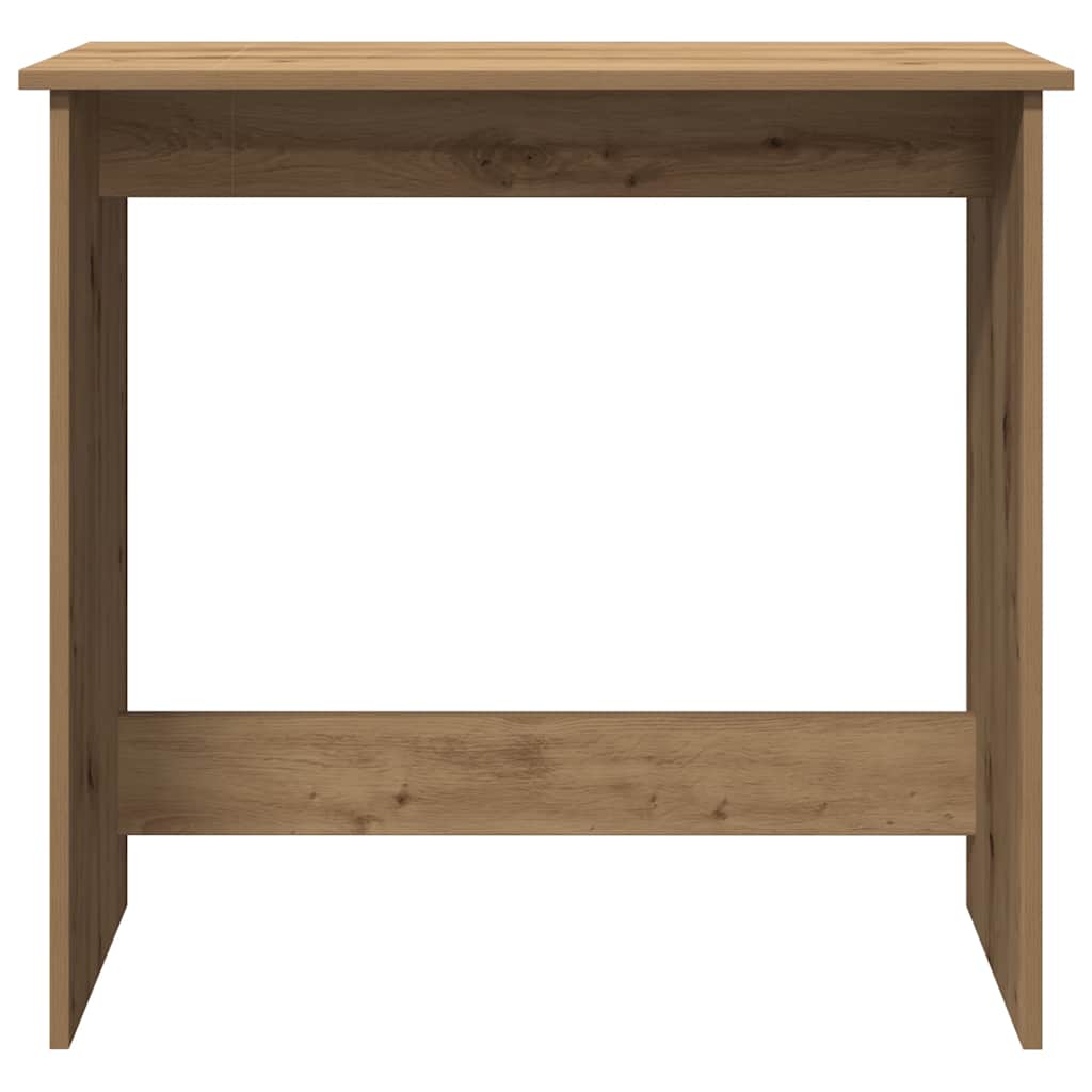vidaXL Desk Artisan Oak 80x40x75 cm Engineered Wood 4