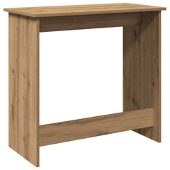 vidaXL Desk Artisan Oak 80x40x75 cm Engineered Wood 6