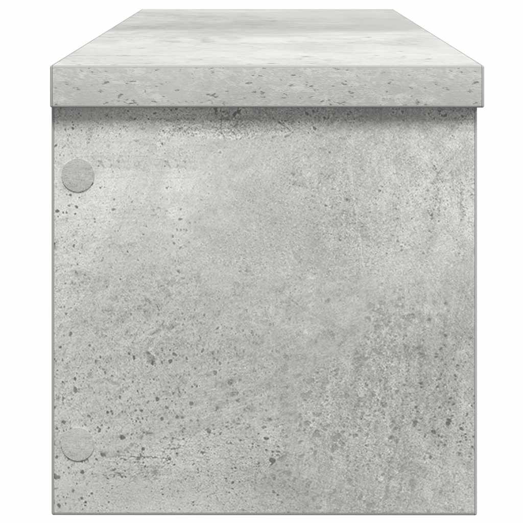 vidaXL Kitchen Racks Stackable 2 pcs Concrete Grey 50x15x16 cm 5
