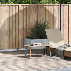 vidaXL Garden Coffee Table Rectangular Beige 80x40x37 cm Poly Rattan 1