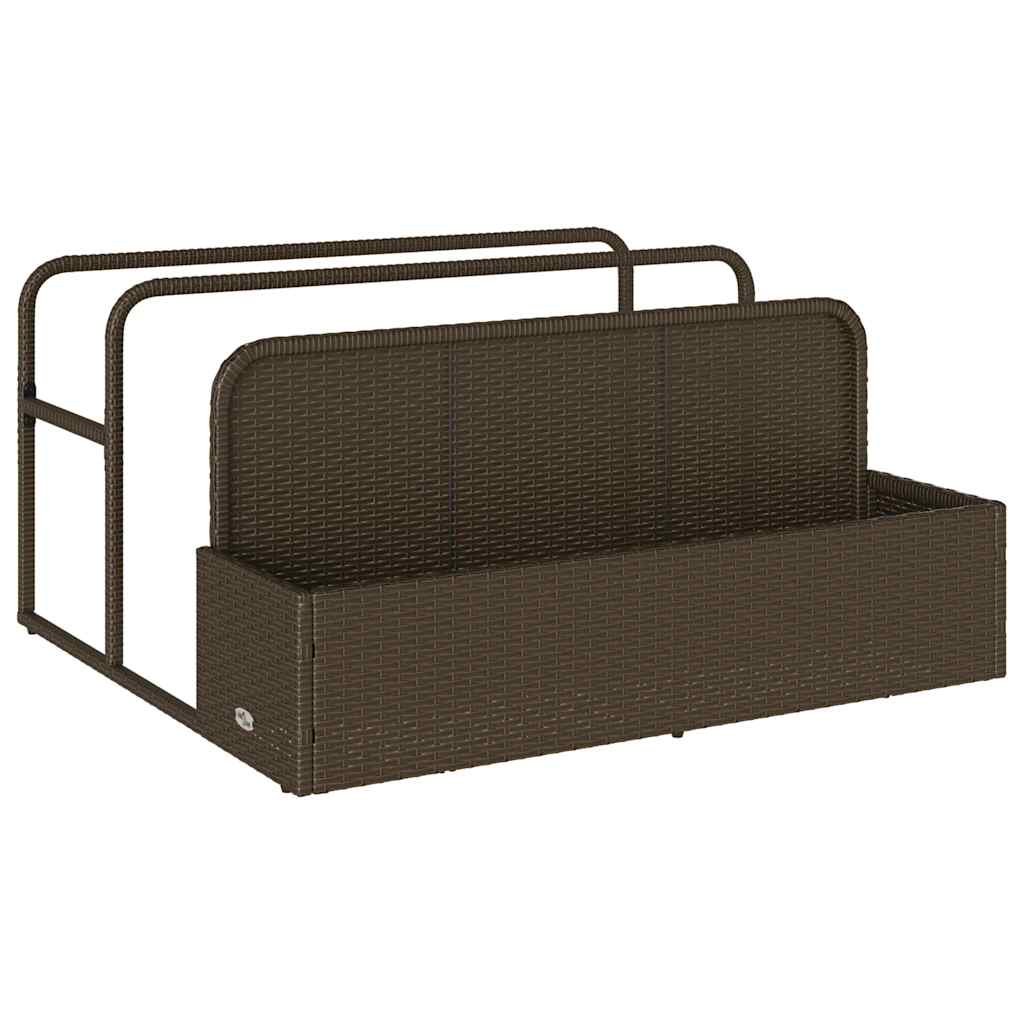 Poolside Float Storage Poly Rattan
