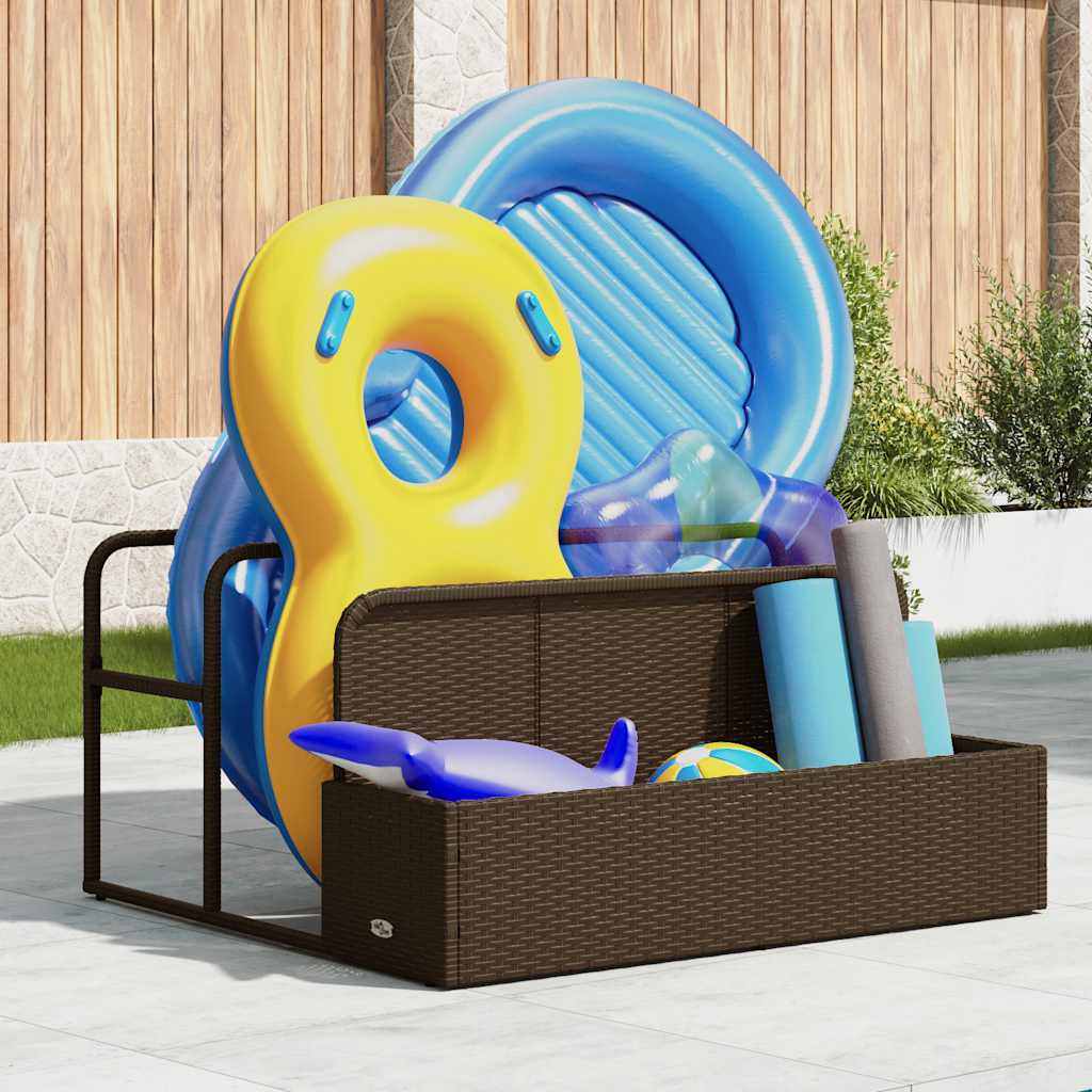 Poolside Float Storage Poly Rattan