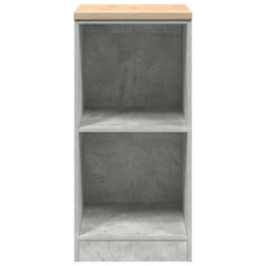 vidaXL Garage Storage Cabinet Concrete Grey 40x51x85 cm Solid Wood Pine 5