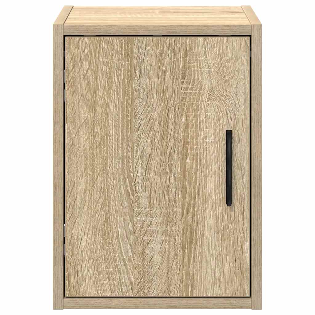 vidaXL Garage Wall Cabinets 2 pcs Sonoma Oak Engineered Wood 6