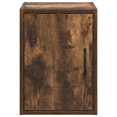 vidaXL Garage Wall Cabinets 2 pcs Smoked Oak Engineered Wood 6
