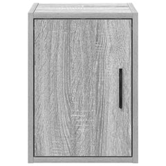 vidaXL Garage Wall Cabinets 2 pcs Grey Sonoma Engineered Wood 6