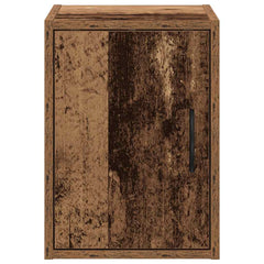 vidaXL Garage Wall Cabinets 2 pcs Old Wood Engineered Wood 6