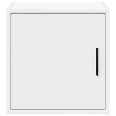 vidaXL Garage Wall Cabinet White Engineered Wood 6