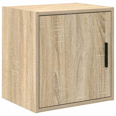 vidaXL Garage Wall Cabinet Sonoma Oak Engineered Wood 2