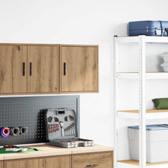 vidaXL Garage Wall Cabinet Artisan Oak Engineered Wood 3