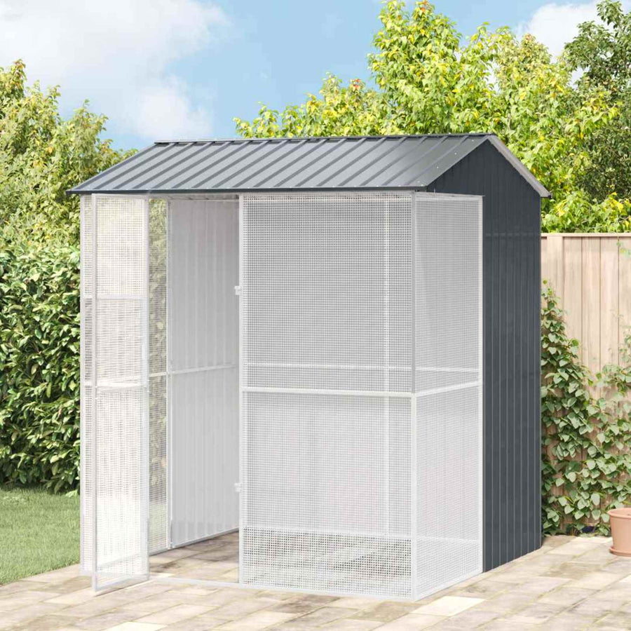 Bird Cage 215 x 110 x 247 cm Anthracite 210 cm