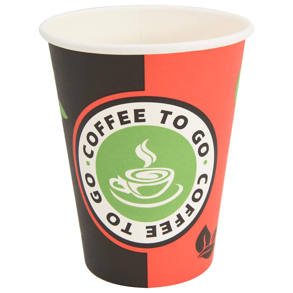Paper Coffee Cups with Lids 1000 pcs 4oz 100 ml