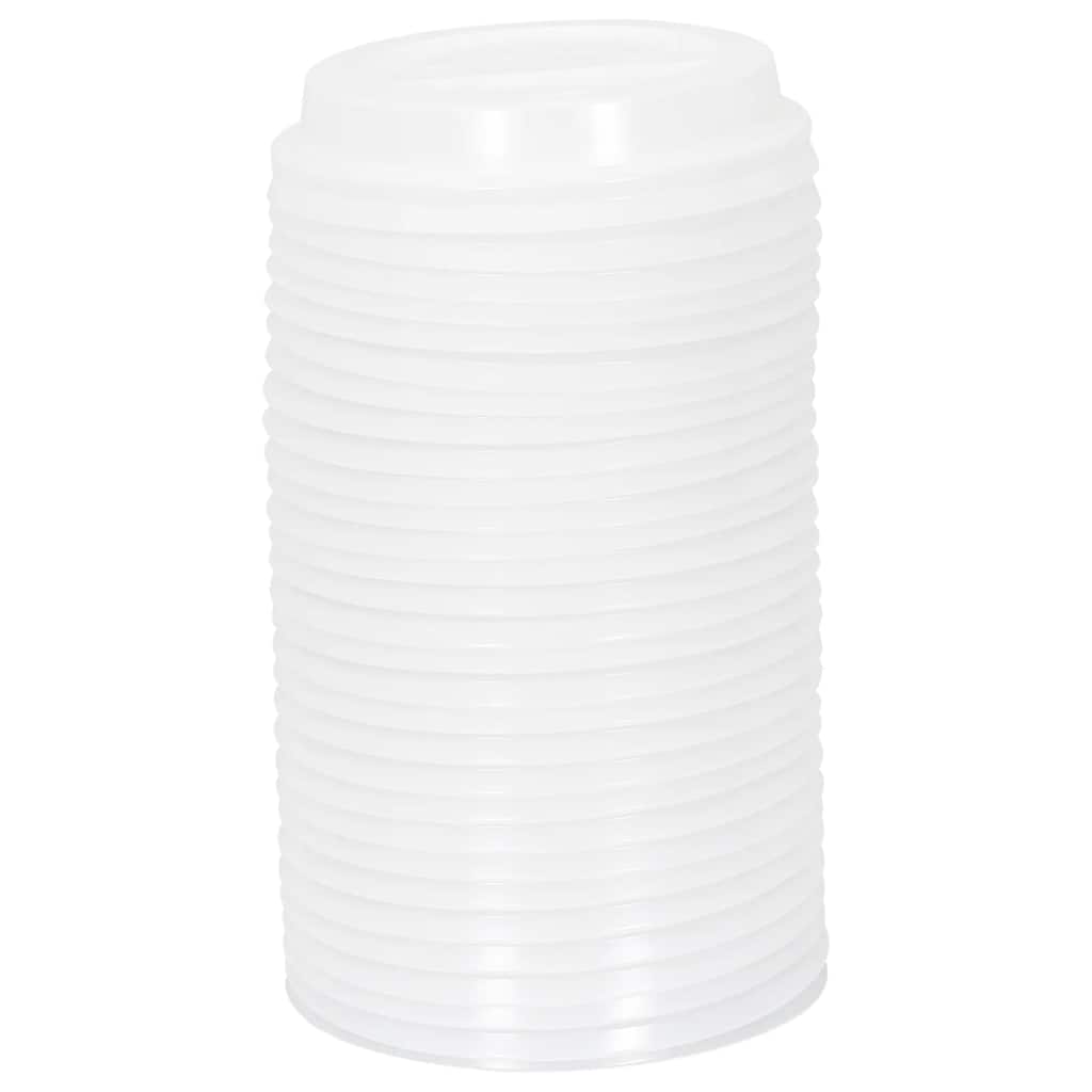 Paper Coffee Cups with Lids 1000 pcs 4oz 100 ml