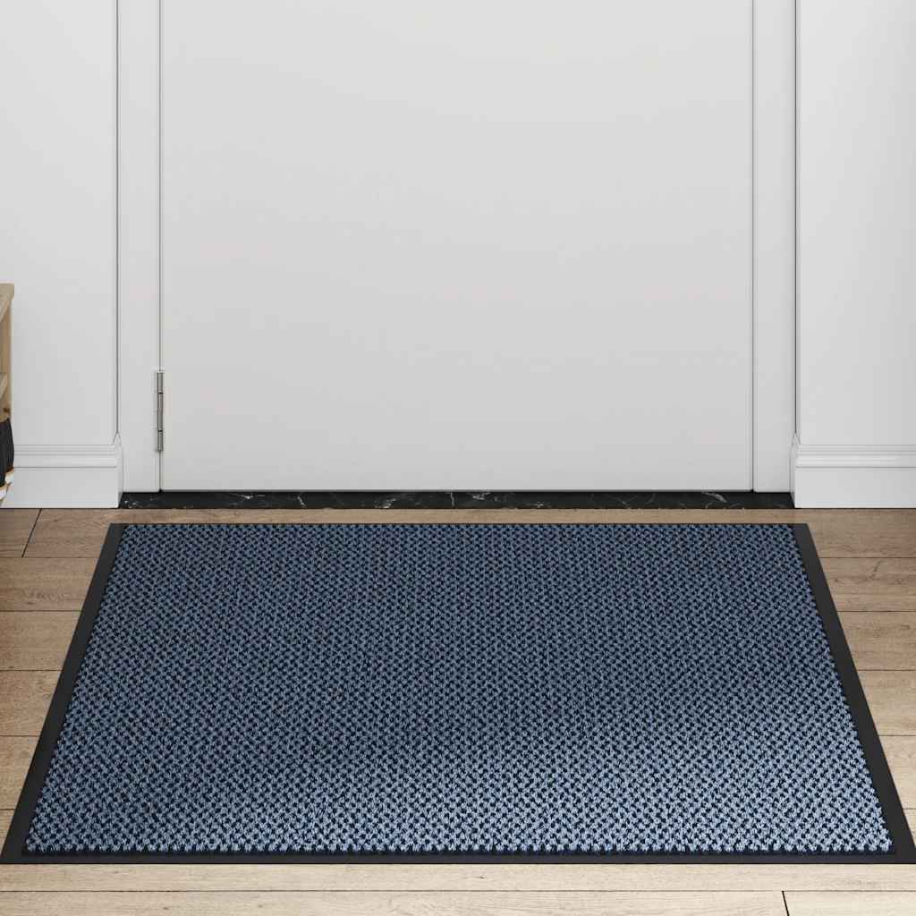 vidaXL Doormat Blue 90x150 cm 2