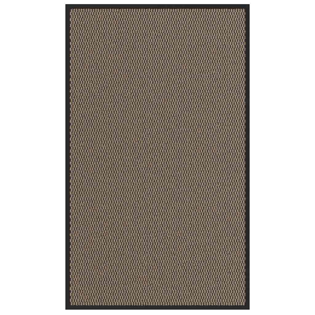 vidaXL Doormat Brown 90x150 cm 1