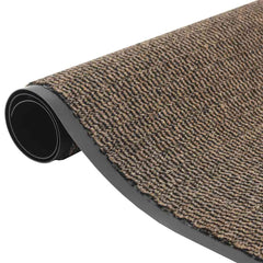 vidaXL Doormat Brown 90x150 cm 4
