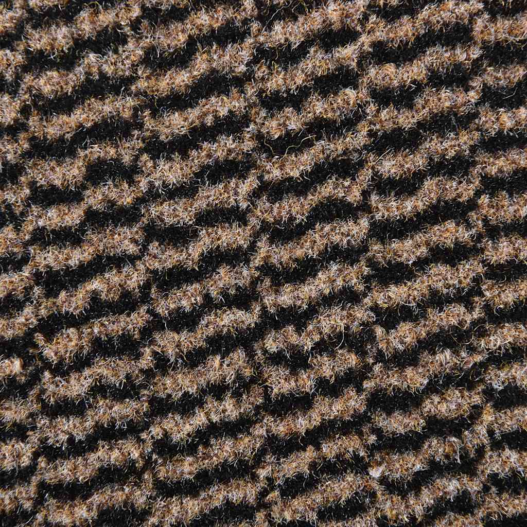 vidaXL Doormat Brown 90x150 cm 6