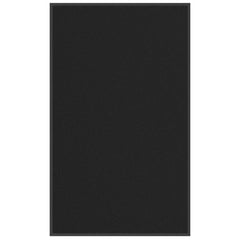 vidaXL Doormat Black 90x150 cm 1