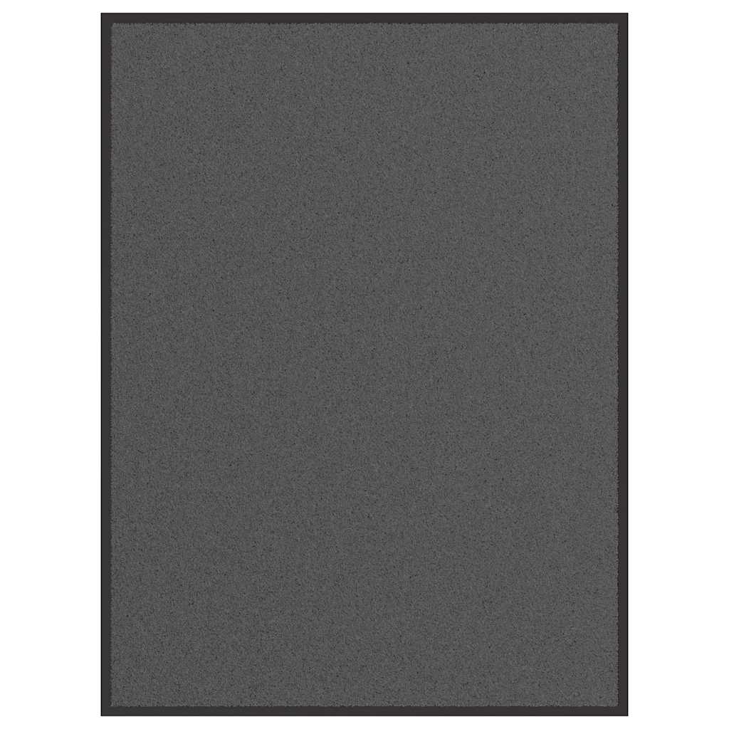 vidaXL Doormat Anthracite 90x120 cm 1