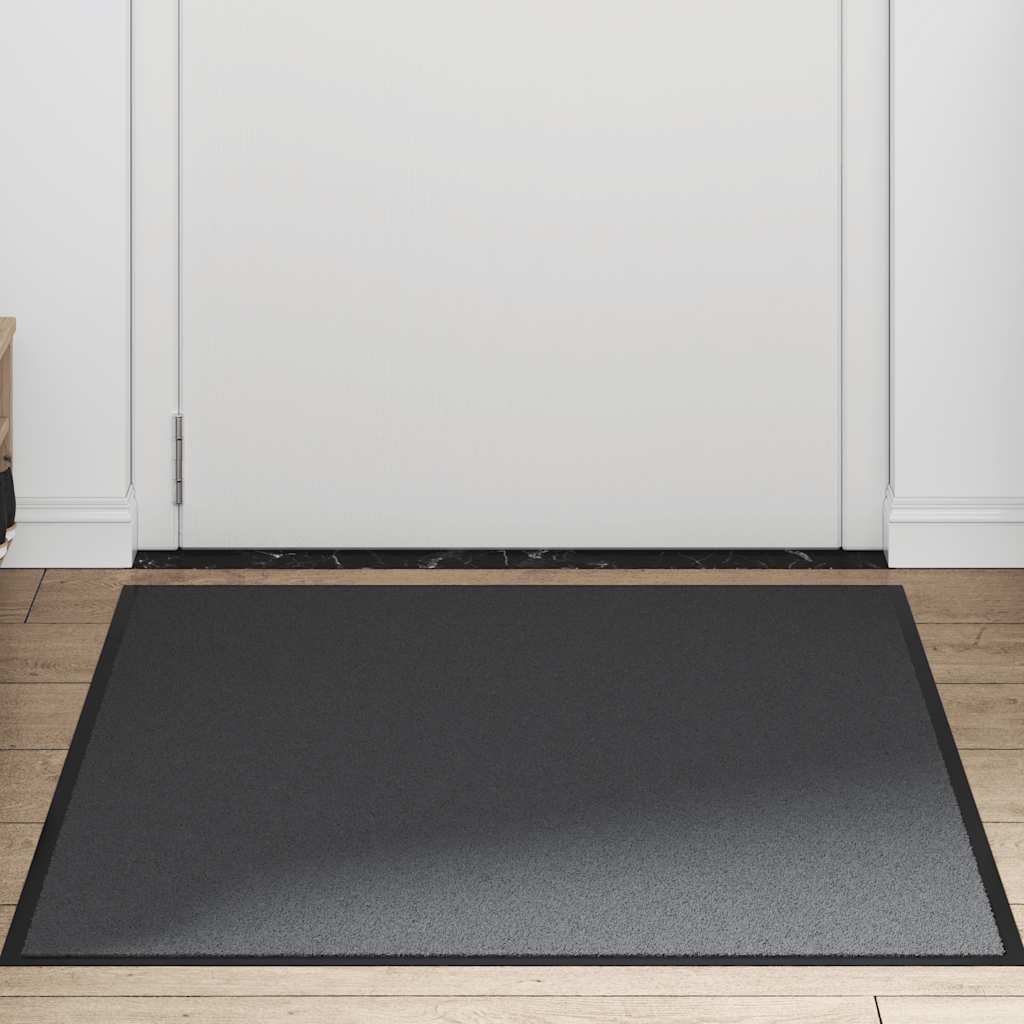 vidaXL Doormat Anthracite 90x150 cm 2