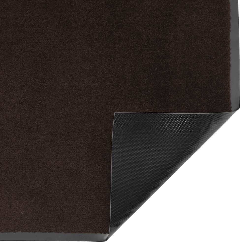 vidaXL Doormat Brown 90x150 cm 5