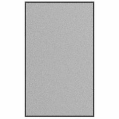 vidaXL Doormat Grey 90x150 cm 1