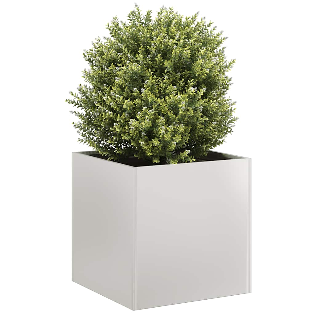 vidaXL Planter 40x40x40 cm Stainless Steel 1