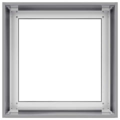 vidaXL Planter 40x40x40 cm Galvanised Steel 5