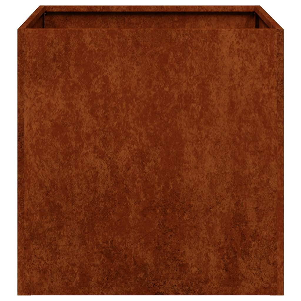 vidaXL Garden Planter Rusty 40 x 40 x 40 cm 5