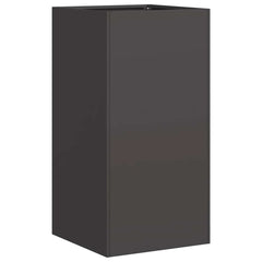 vidaXL Planter Black 40x40x80 cm Cold-rolled Steel 2