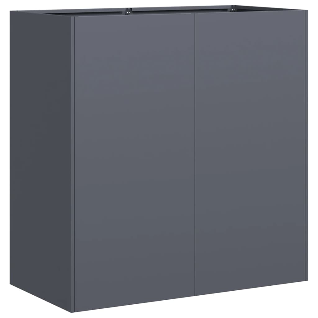 Planter 80x40x80 cm Cold-rolled Steel Anthracite
