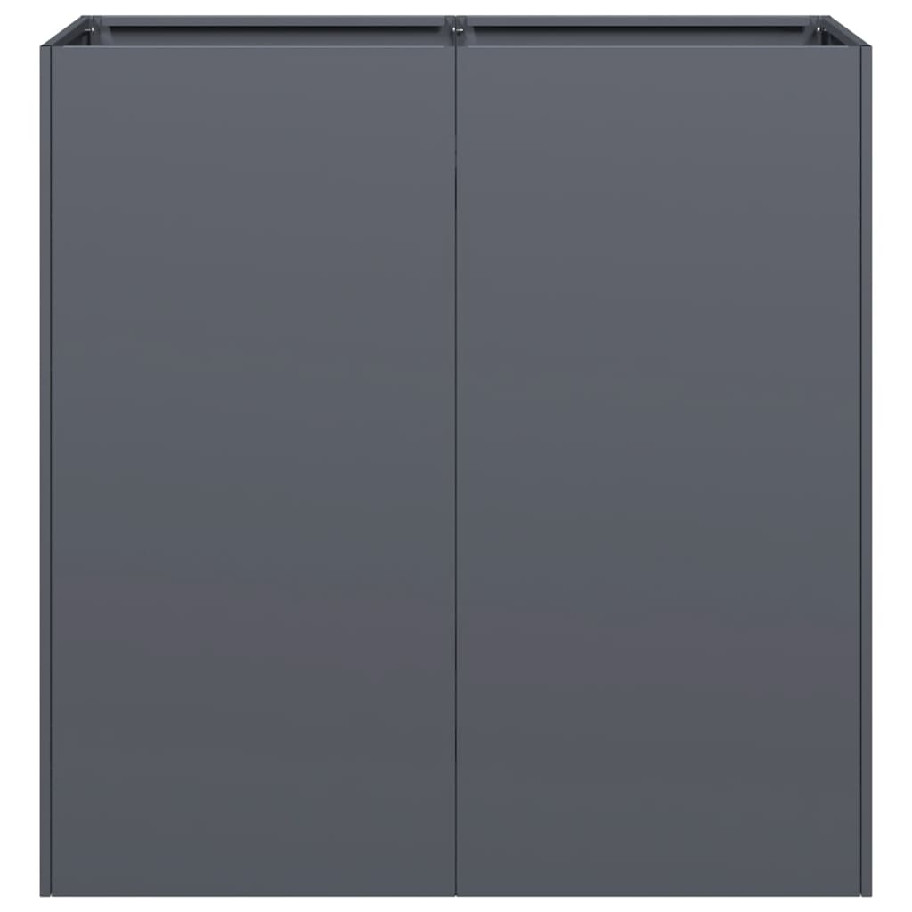 Planter 80x40x80 cm Cold-rolled Steel Anthracite