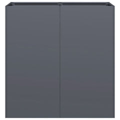Planter 80x40x80 cm Cold-rolled Steel Anthracite