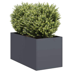vidaXL Planter Anthracite 40x80x40 cm Cold-rolled Steel 1