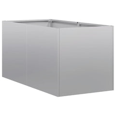 vidaXL Planter 40x80x40 cm Galvanised Steel 2