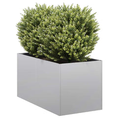 vidaXL Planter 40x80x40 cm Galvanised Steel 1