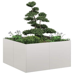 vidaXL Planter 80x80x40 cm Cold-rolled Steel