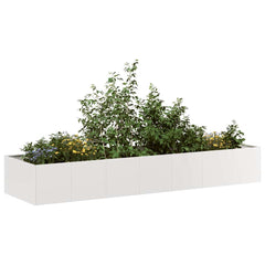 Planter 280x80x40 cm Steel Stainless steel