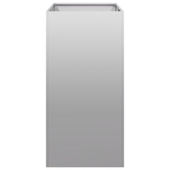 vidaXL Planter 40x80x80 cm Galvanised Steel 4