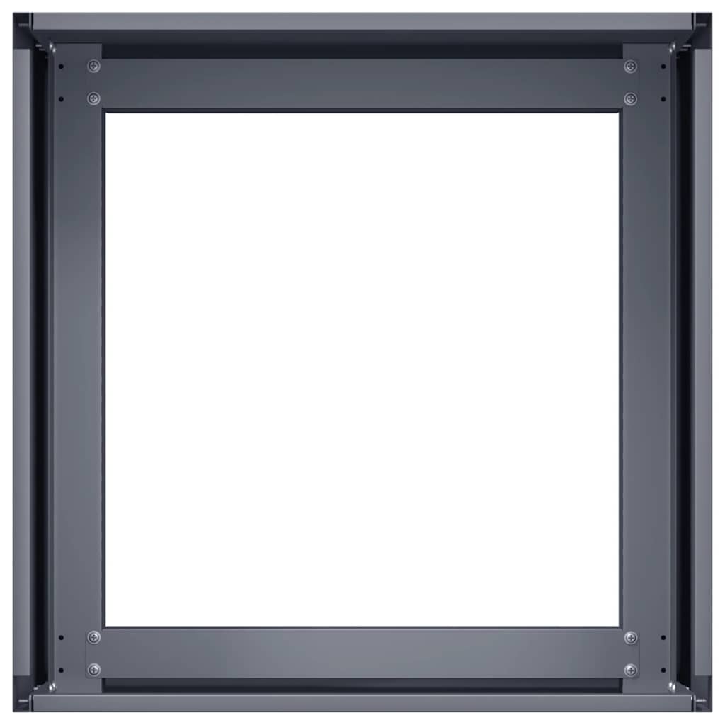 vidaXL Planter Anthracite 40x40x30 cm Steel 5