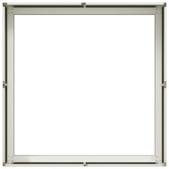 vidaXL Planter White 80x80x30 cm Steel 5