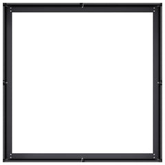 vidaXL Planter Black 100x100x30 cm Steel 5