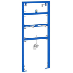 vidaXL Wall Support for Urinal System Manual Blue 50 x 3 x 112 cm 1