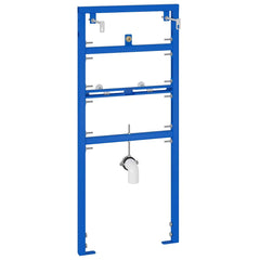 vidaXL Wall Support for Urinal System Manual Blue 50 x 3 x 112 cm 4