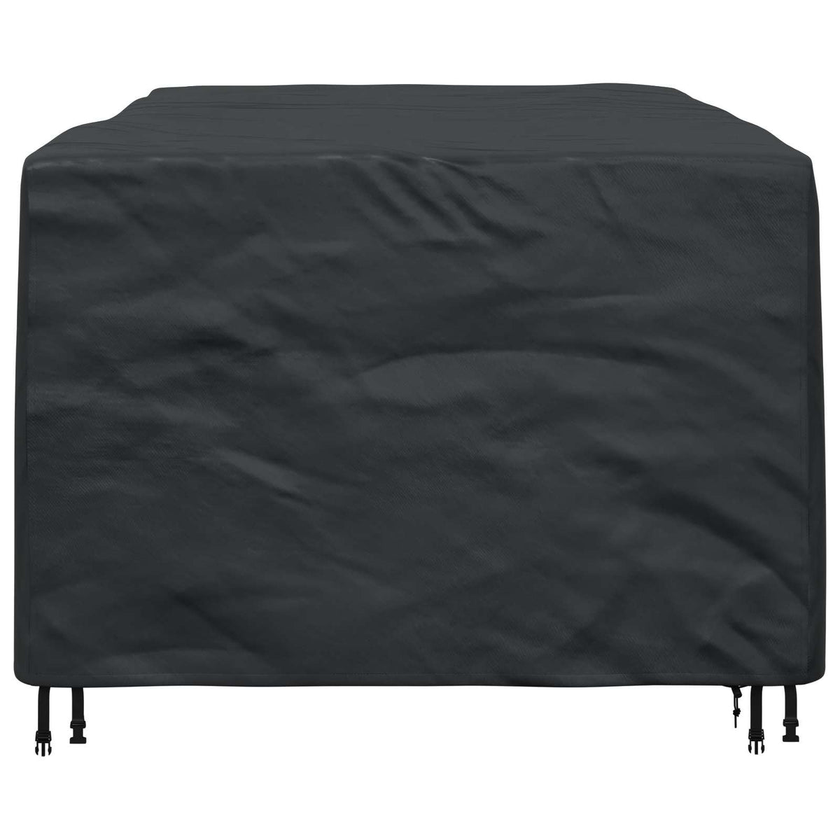 vidaXL Furniture Cover Plain Black 143 x 225 x 90 cm 600D 6