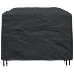 vidaXL Furniture Cover Plain Black 143 x 225 x 90 cm 600D 6