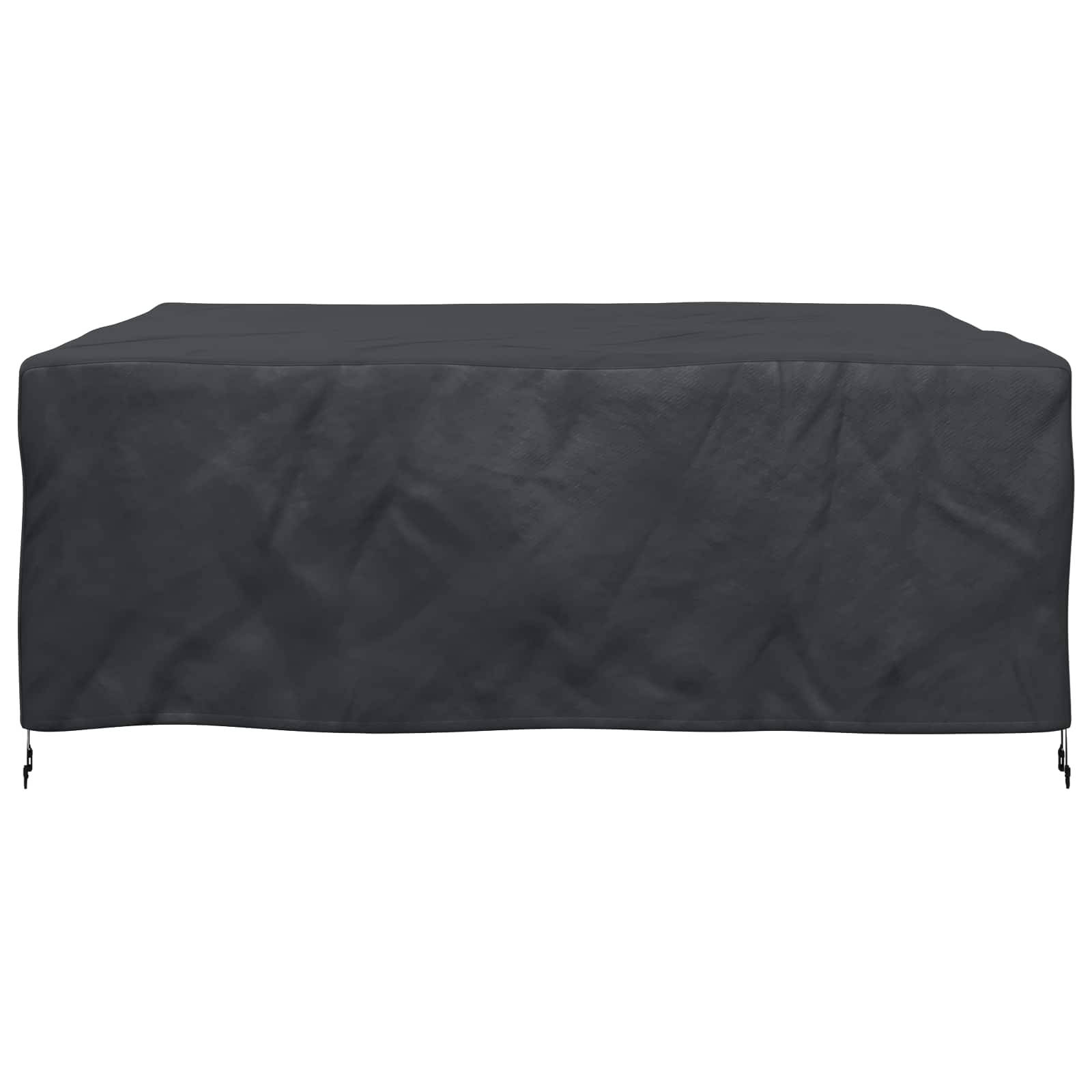 vidaXL Furniture Cover Plain Black 210 x 200 x 70 cm 600D 6