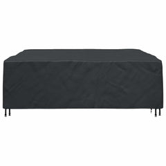 vidaXL Furniture Cover Plain Black 220 x 220 x 70 cm 420D 6